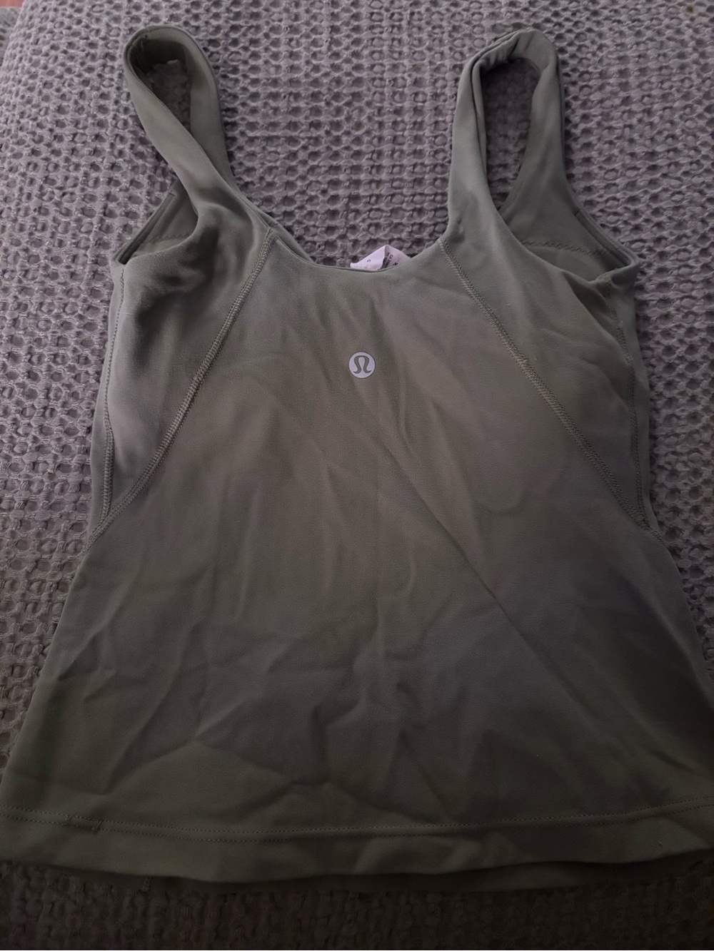 lululemon athletica Olive Scoop Neck Tank Top - Picture 4 of 5